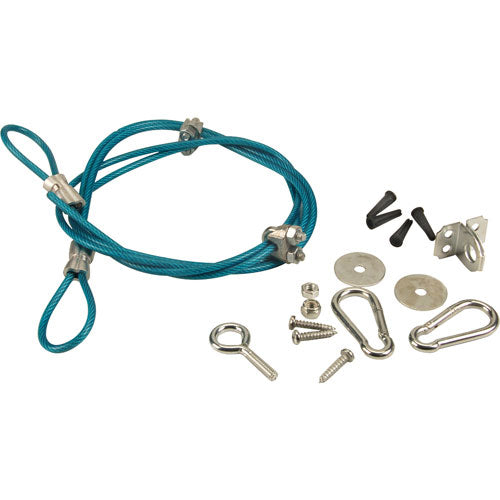 RD72 Dormont - Equipment Restraining Cable (6 ft Adjustable) RD72 Dormont - Equipment Restraining Cable (6 ft Adjustable)